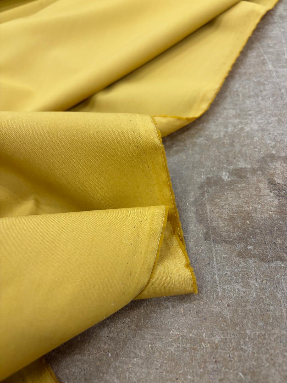 DRACO 073 warm yellow cotton poplin