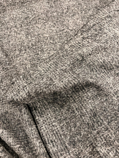 URI 002 heavy jersey grey tonal checkered wool