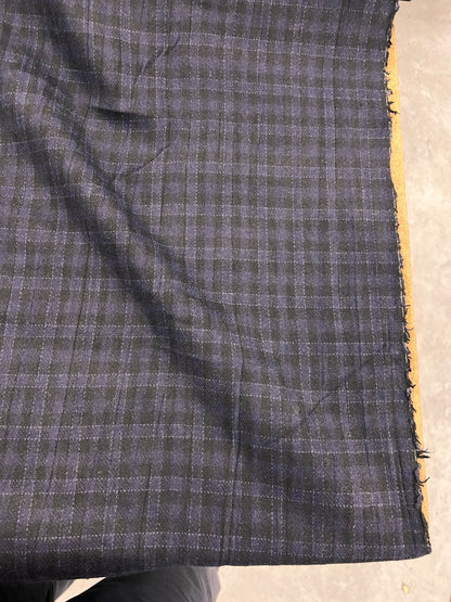 URI 011 premium heavyweight wool blended jersey checkered