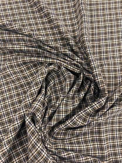 ZOE 042 yarn-dyed check tweed