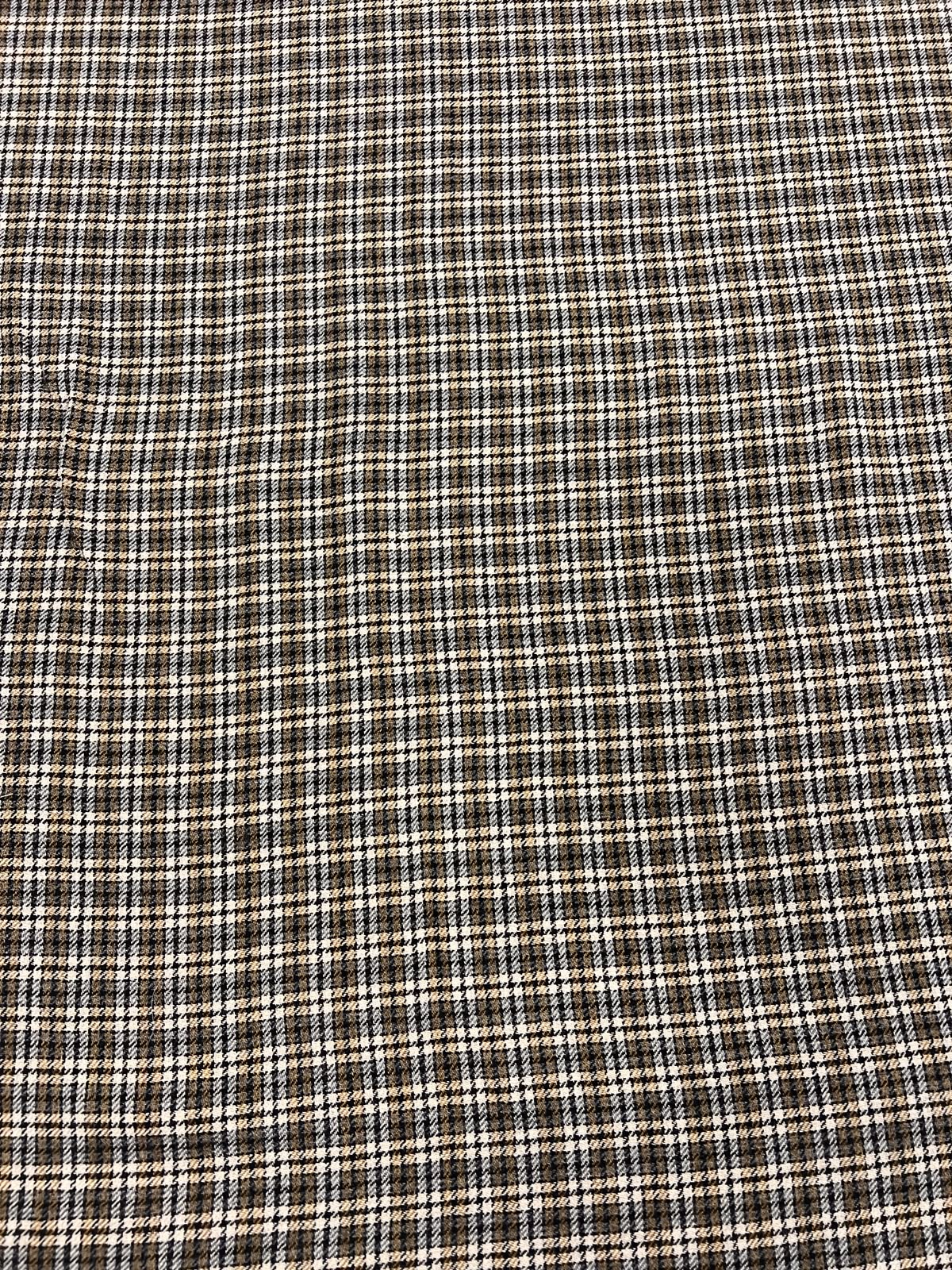 ZOE 042 yarn-dyed check tweed