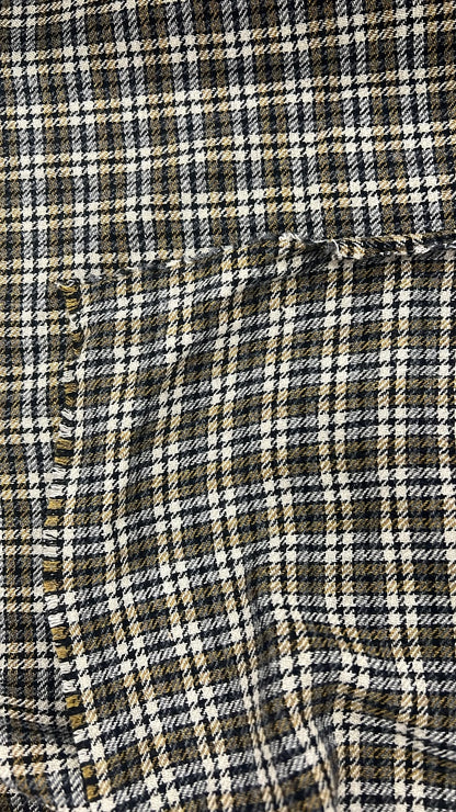 ZOE 042 yarn-dyed check tweed